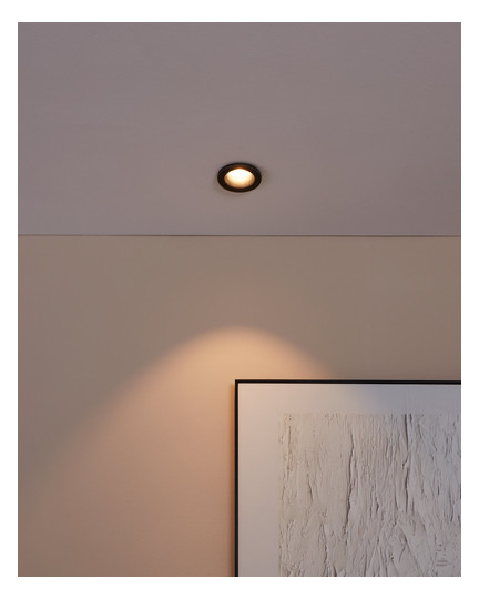 EGLO LED-Einbauspot D:88 Schwarz   99493 