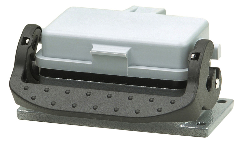 Anbaugehäuse Längsbügel Alu Klappd IP65 93x29x43mm oben