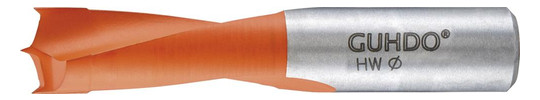 GUHDO-HW-Kombi-Dübellochbohrer - 10x27/57mm, links