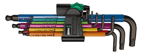 Wera-Winkelschraubendreher-Satz 950SPKL/9SMN Multicolor -...