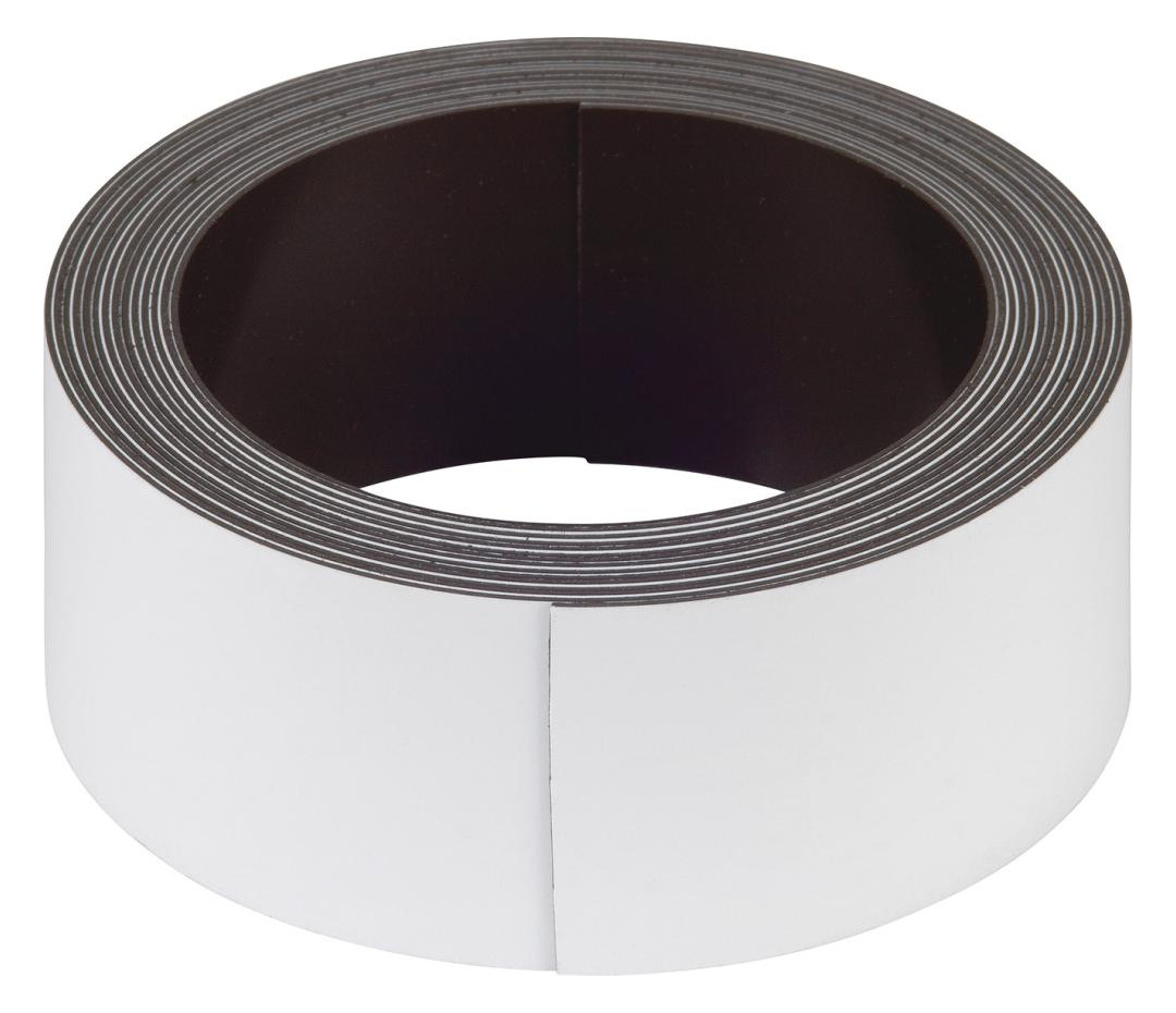 Bild Magnetband beschriftbar 2,5m x 30,weiß I nhalt: 1 - suki-0