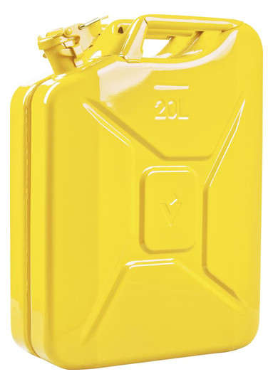 VALPRO-Stahlblech-Kraftstoffkanister, zinkgelb - 20l