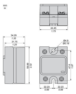 Halbleiterrelais 1ph 48-660V