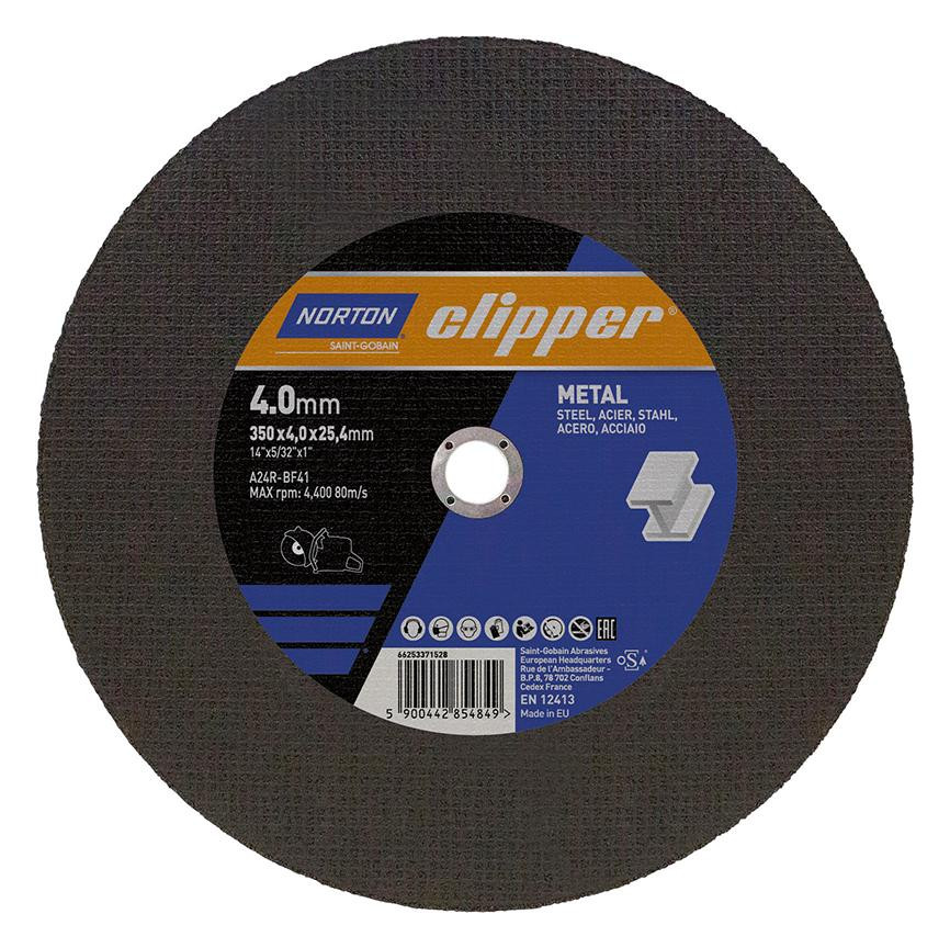 Bild Trennscheibe Metall A24R-350x4.0x25.4mm - CLIPPER-0