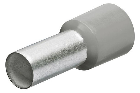 KNIPEX-Aderendhülse mit Kragen 9799335 - grau,...