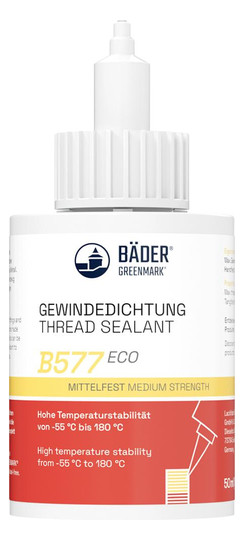 BÄDER-Gewindedichtung, mittelfest, gelb, B577 - 50ml