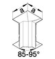 Inneneck GEB-K Kst HFT 210x68mm lgr unbeh hfr RAL7035