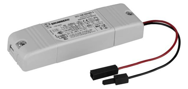 LED-Trafo 1-15W 350mA 43V IP20 Kstgeh dyn 115x34x19mm