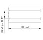 ASW Sechskant-Gewindemuffe M 6 x 30 mm, Edelstahl 1.4301