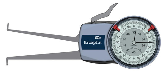 Kröplin-Innenschnelltaster Intertest - 30-50mm