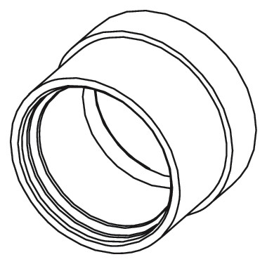 TECE Druckhülse TECEflex 16 mm, für Mehrschichtverbundrohr