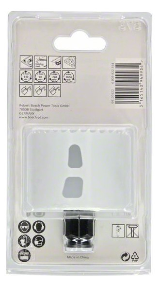 Lochsäge Ø60mm T44mm Steckachse Holz Geeignet für Holz