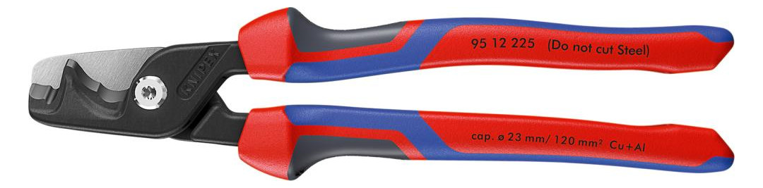 Bild Kabelschere mit Mehrkomponenten-Griffen 225mm KNIPEX-0