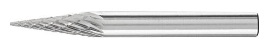 PFERD-HM-Frässtift Spitzkegel SKM - 6x18mm, Z3P,...