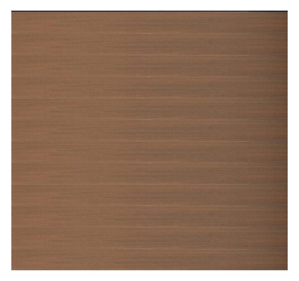 Bild ELSKOP-Serie Zaunset TEAK-coextrudiert 12 Zaunlamellen 179x176cm WPC-Steckzaunsy - n.a.-0