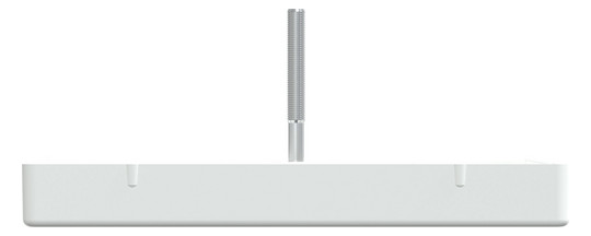 Zentralplatte TAE 3f System Design lows Schraubbef m.Beschr.Feld
