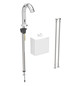 Geberit Infrarot-Waschtisch-Armatur Piave mit Thermostatmischer, Standmontage, Batteriebetrieb, AP-Funktionsbox