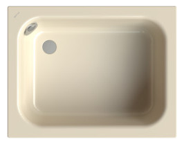 Duschwanne BetteDelta 90x70x28cm, pergamon