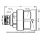 4.3-10-Stecker Rundkabel 50Ohm