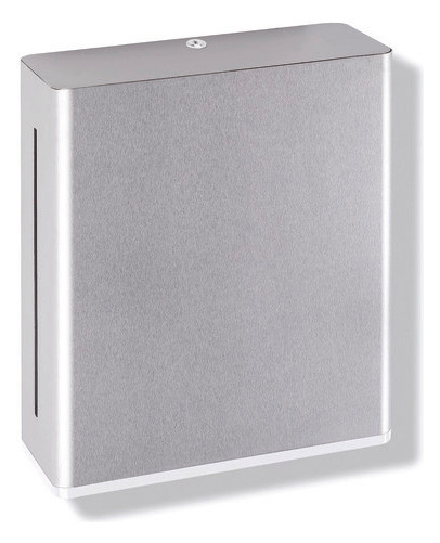 HEWI Papierhandtuchspender 300x510x185mm, für ca. 300-450 Stück, reinweiß