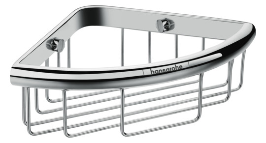 hansgrohe Seifenkorb Logis Universal Wandmontage, Metall, chrom