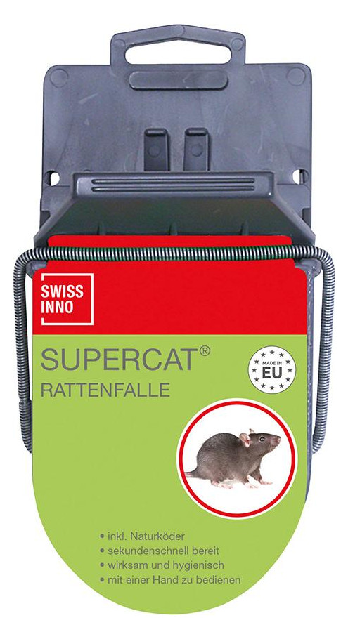 Bild Rattenfalle Supercat inkl. Köder - SWISSINNO-0