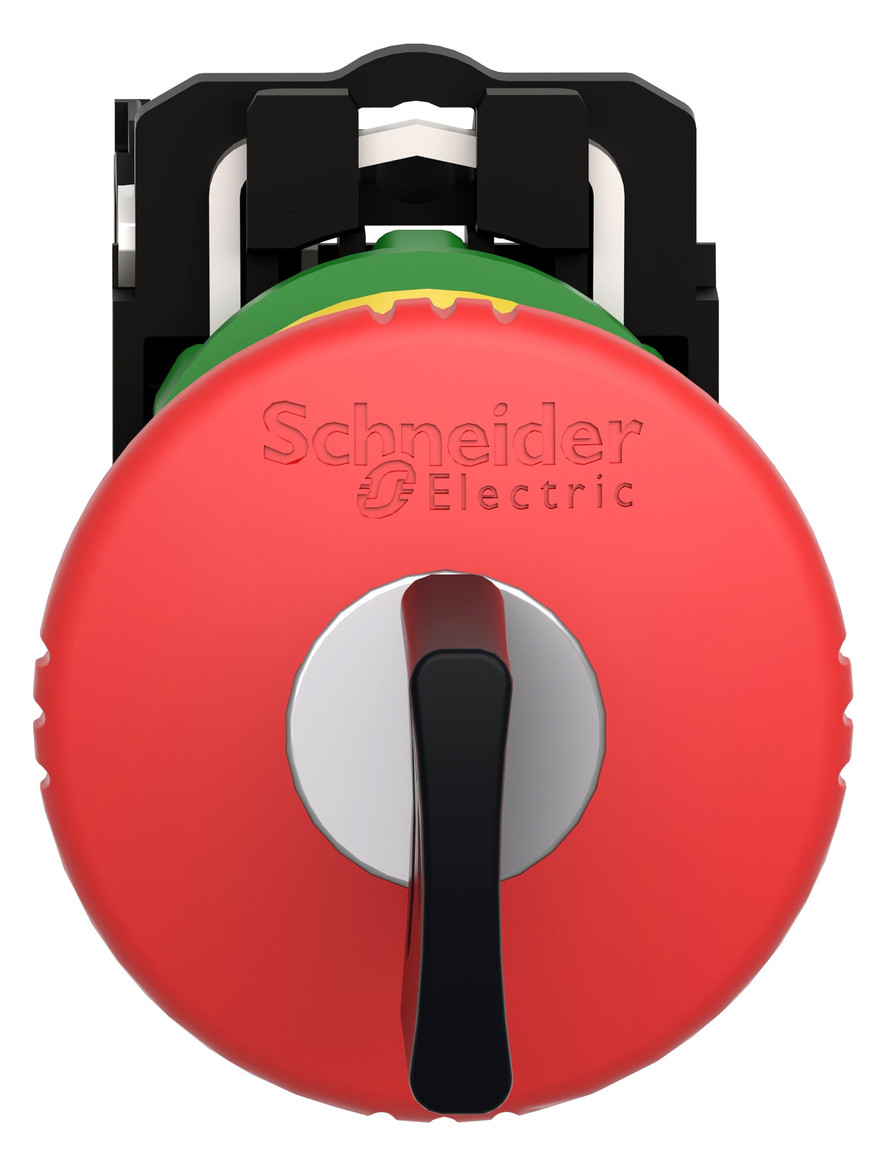 Not-Aus Taster EB IP66 Schlüssel 1S Einb Ø22mm Schraub