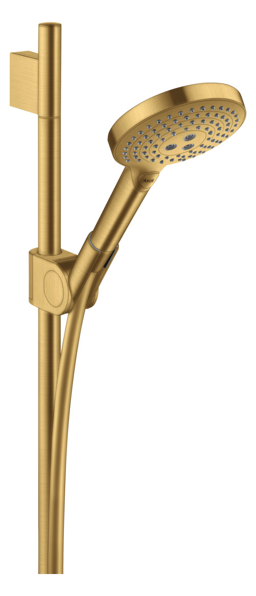 hansgrohe Brauseset Axor Uno 900mm, mit Handbrause, 120mm, 3jet, brushed gold optic