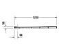 Duravit Rechteck-Duschwanne Stonetto 120 x 90 x 5 cm, sand