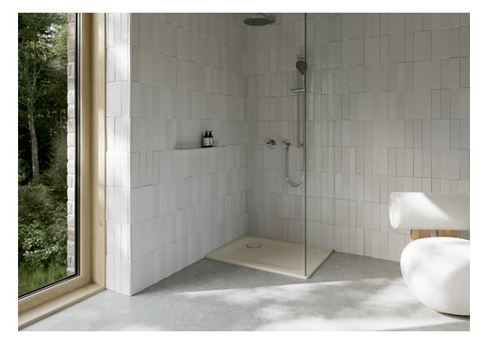Duschwanne BetteUltra 5840 90x75x2,5cm, pergamon