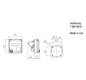 Datendose 2f Cat6 IP44 Cepex UP/Einb RJ45 Kst Unterputz/Einbau