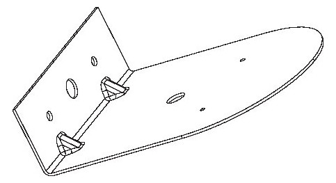 GEZE Befestigungskonsole Dm Gc    150264 