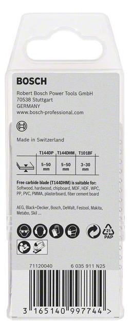 Bild Stichsägeblatt-Set Bosch 15-teilig für Holz-1