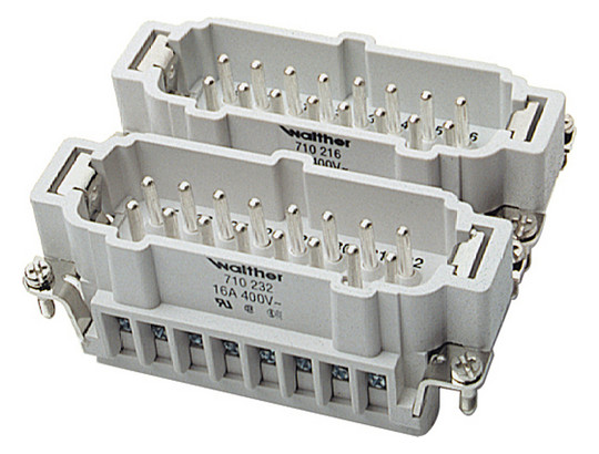 Kontakteinsatz Stift 32p Schraub 16A 500V 0,5-2,5qmm