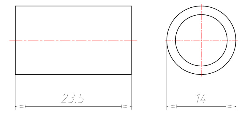 Verbindungsstück UP-Dose rt f.EinbDose Geeignet für Einbaudose