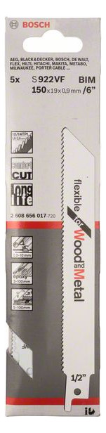 Säbelsägeblatt 150mm Holz Stahl f.Holz f.Stahl