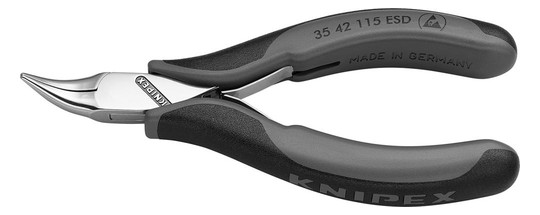 KNIPEX-ESD-Elektronik-Greifzange 3542 - 115 mm