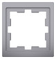 Rahmen 1f edst glz D-Life Kst f.GEB-K Unterputzmontage Thermopl