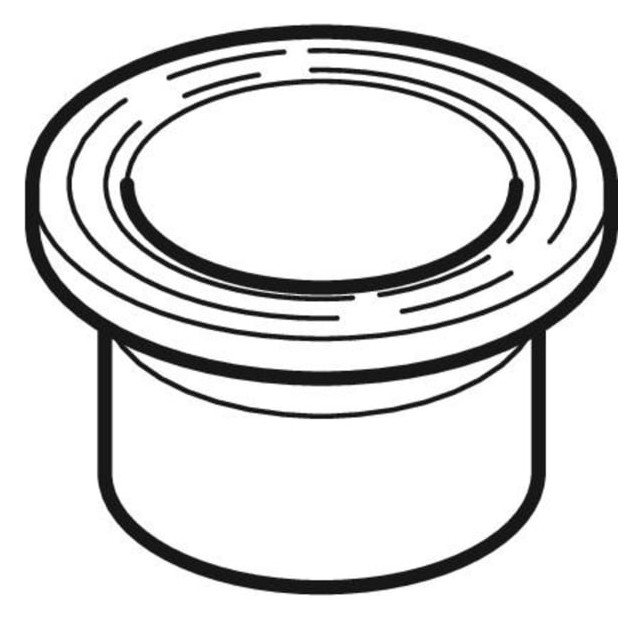 Geberit Vorschweißbund PE DN 150, für Losflansch, PE-HD