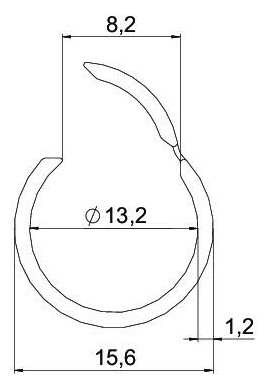 OBO 2953 M16 RW Quick-Pipe M16 PVC 