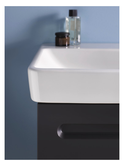 Duravit Waschtisch-Unterschrank No. 1 59 x 42,6 x 47,8 cm, Graphit Matt, 1, Schubkasten, 1 Auszug, wandhängend
