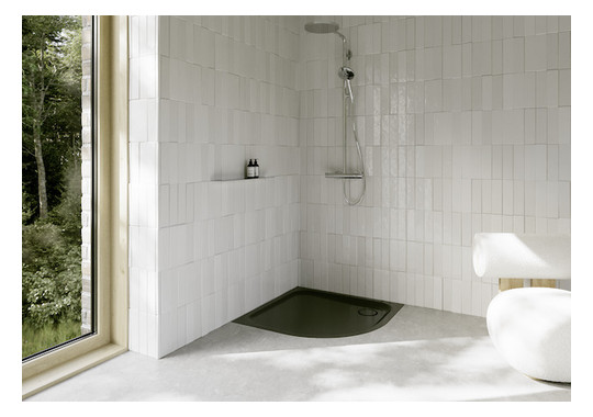 Duschwanne BetteCorner 5459 100x100x3,5cm, slate