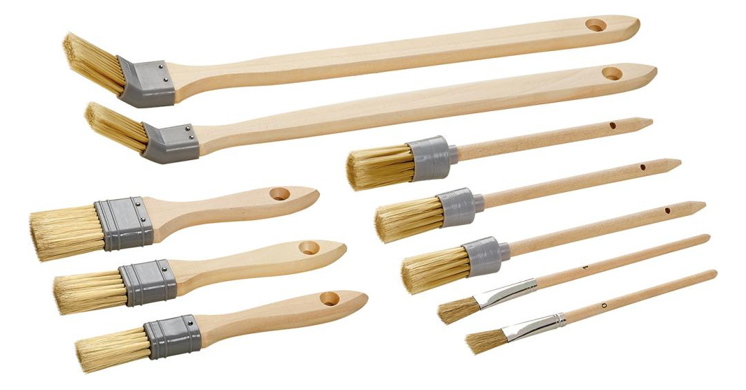 Bild Pinsel-Set, 10-teilig Kunstborste, Holzs ti. FSC - C CIRET-0