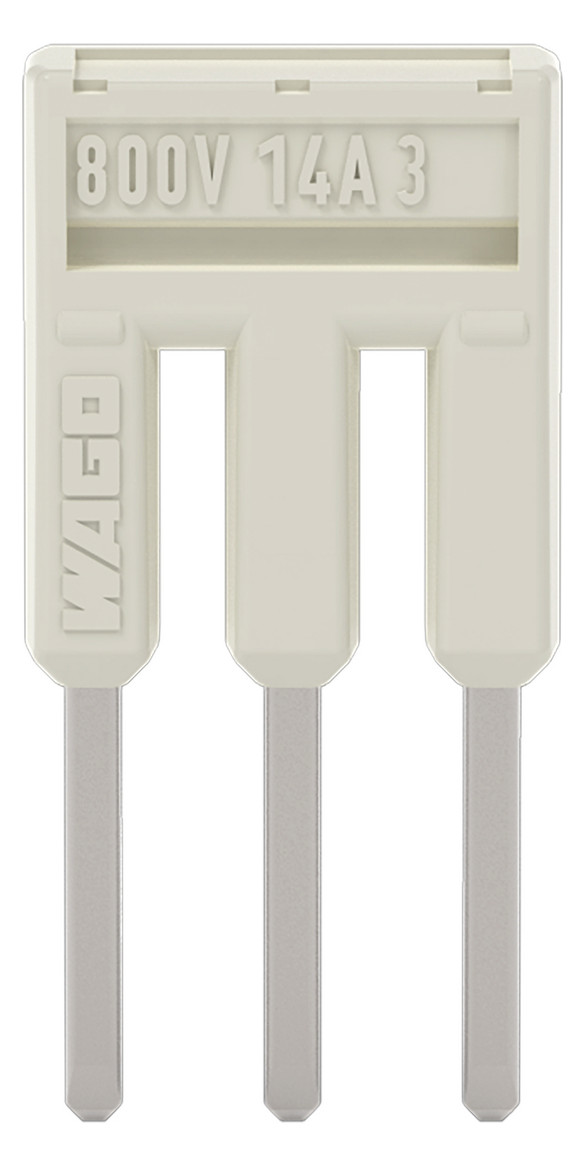 Querverbinder 3p Serie 2000 steckb isol 14A m.Berührungss