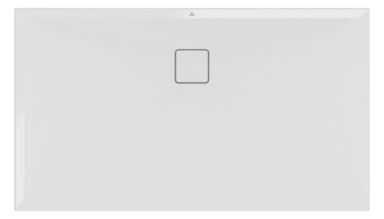 Ideal-Standard Rechteck-Brausewanne Ultra Flat Evo 140 x 80 x 3,5 cm, weiß alpin, Ablauf an langer Seite