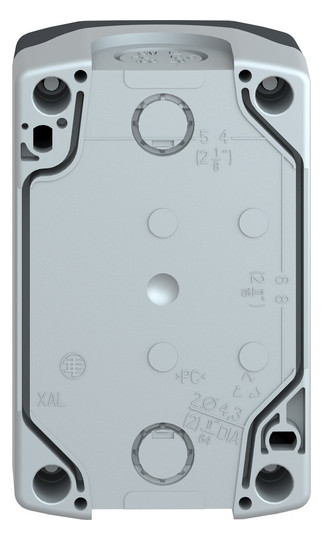 Aufbaugehäuse Kst 2f Ø22,5mm IP54 68x106x53mm