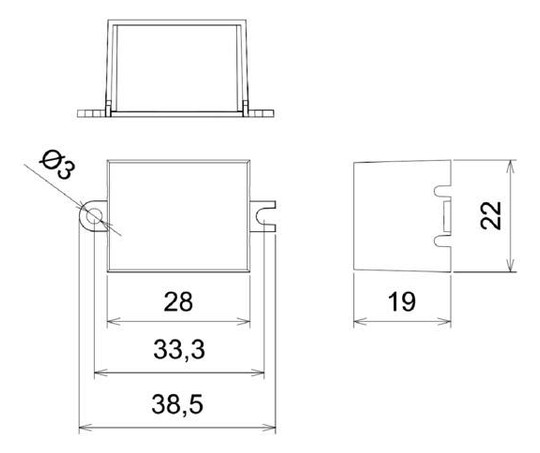LED-Steuerung 10-38W 1000mA 10-38V IP20 DALI Dimmung DALI Kstgeh dyn