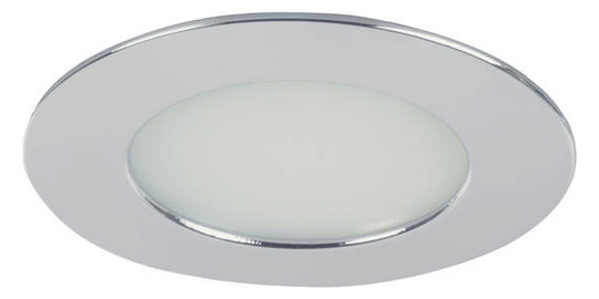 LED-Deckeneinbauleuchte 4,5W 2900K 320lm chr Konv IP44 Ø75x3mm