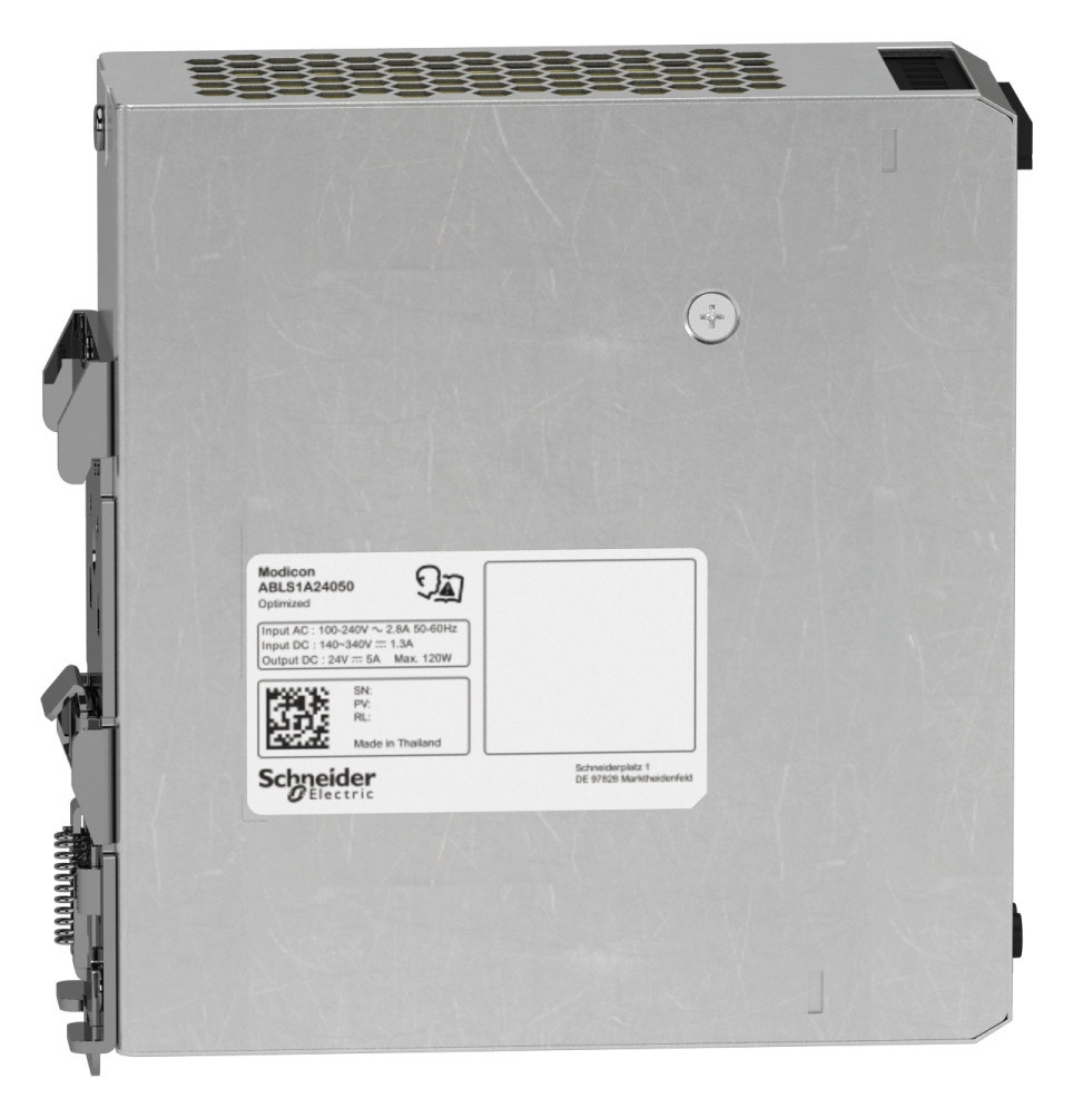 Gleichstromversorgung 24V 120W 120VA 100-240VAC 5A Kurzschlussf IP20