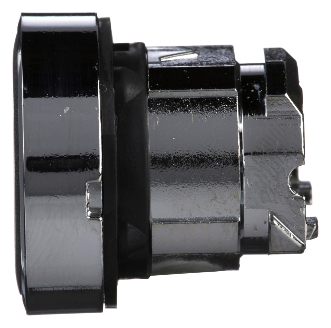 Drucktaster Front 1f sw Ø22,5mm rnd IP66 Tastend